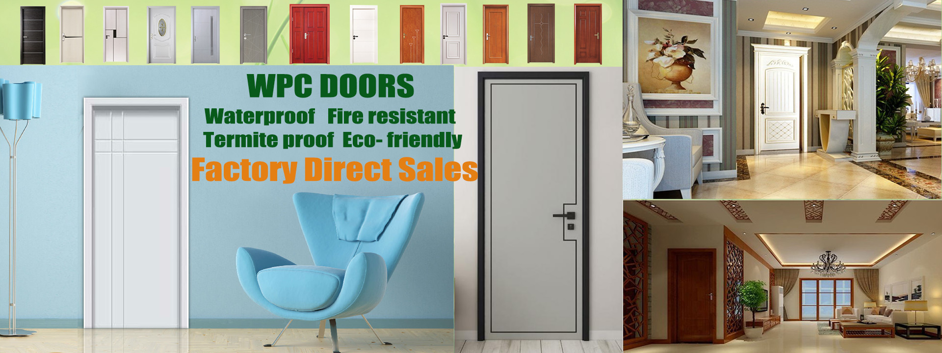 qualità Porta interna di WPC fabbrica