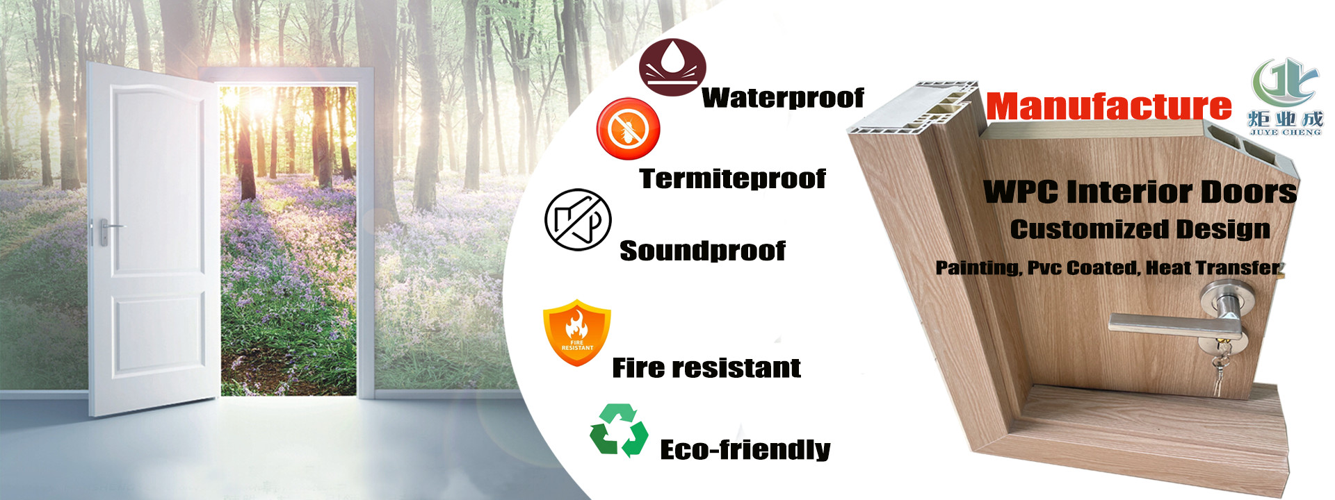 qualità Porta interna di WPC fabbrica