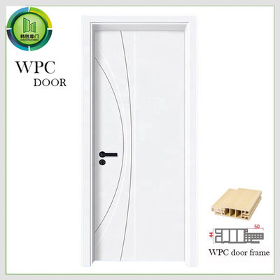 Un buon prezzo. ISO9001 Certified WPC Interior Door with Mortise Lock and Cylinder Lock Options in linea
