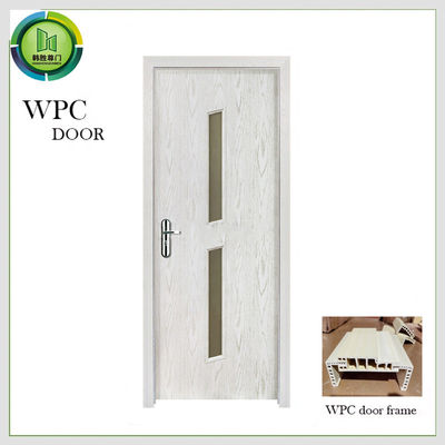 Un buon prezzo. Anti uso del bagno della formaldeide della porta di vetro esterna impermeabile di WPC in linea