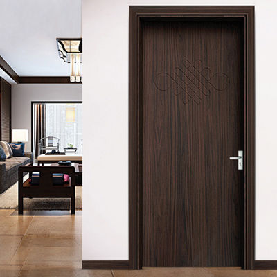 Un buon prezzo. La porta di pannello di legno solida di personalizzazione, WPC arrossisce le porte interne del patio in linea