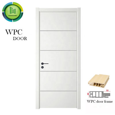 Un buon prezzo. Il centro solido Israele WPC che dipinge Front Door Wooden Timber interno in linea