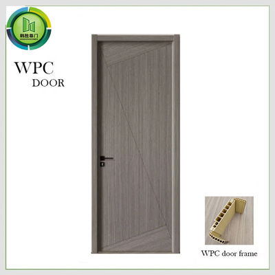Un buon prezzo. Anti porta impermeabile ardente del PVC, larghezza di legno solida della porta 900mm del bagno in linea