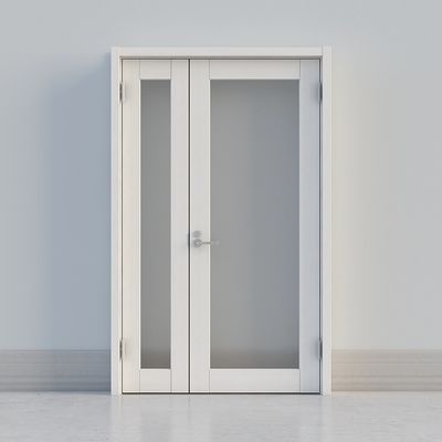 Un buon prezzo. Porta in vetro WPC durevole con pannello composito cavo per interni residenziali e commerciali, resistente all'umidità e alla muffa in linea