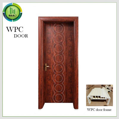 Un buon prezzo. Uso su ordinazione della scuola di resistenza WPC di lunghezza di legno compressiva della porta 2100mm in linea