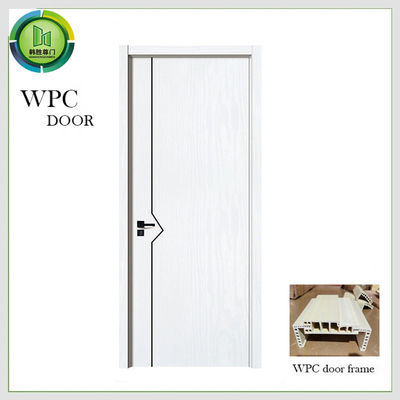 Un buon prezzo. Porta solida stimata del centro del fuoco di Upvc, uso del legno normale dell'hotel della porta di WPC in linea