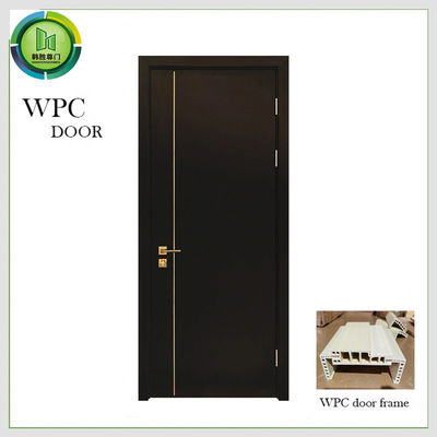 Un buon prezzo. Porte di legno interne libere della camera da letto della villa di larghezza della porta 800mm della formaldeide WPC in linea