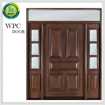 Un buon prezzo. Porte di vetro di scivolamento esteriori delle anti termiti, porta di vetro dell'entrata di WPC in linea