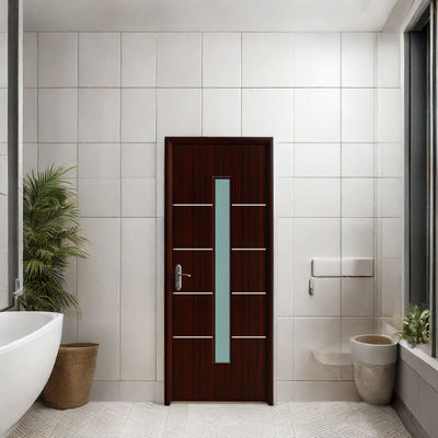 Un buon prezzo. Porta in vetro WPC insonorizzato resistente all'umidità con isolamento termico per uso residenziale e commerciale in linea