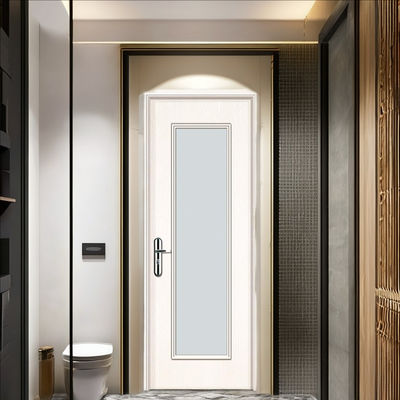Un buon prezzo. Porta in vetro in WPC eco-friendly con eccellente isolamento termico e resistenza all'umidità per ambienti interni confortevoli in linea