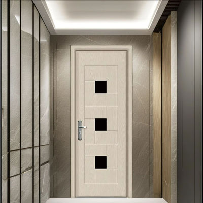 Un buon prezzo. Porta in vetro WPC a prova di termiti eco-compatibile con costruzione priva di manutenzione per spazi interni in linea