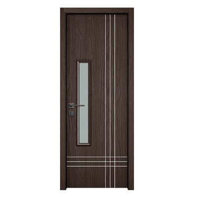 Un buon prezzo. Dimensioni personalizzate termite prova isolamento termico WPC porta di vetro per interni moderni in linea