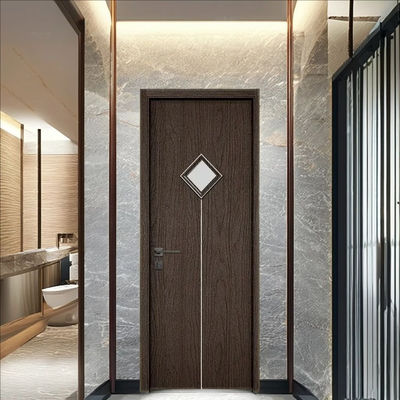 Un buon prezzo. Trattamento superficiale personalizzabile Porta in vetro in WPC con larghezza di 700 mm 800 mm 900 mm Opzioni per uso residenziale interno in linea