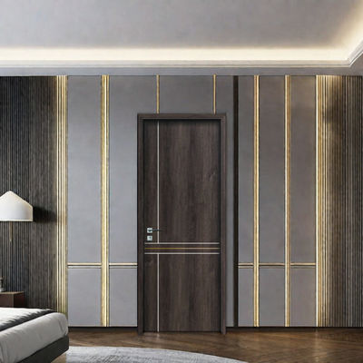 Un buon prezzo. Porta cava in WPC insonorizzata personalizzabile, dimensioni standard 2100*600*45mm, per uso residenziale e commerciale in linea