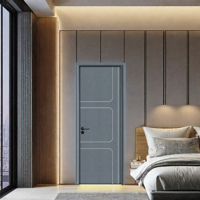 Un buon prezzo. Porta in WPC interna vuota composita insonorizzante, isolante termico, resistente all'umidità, per spazi residenziali e commerciali in linea