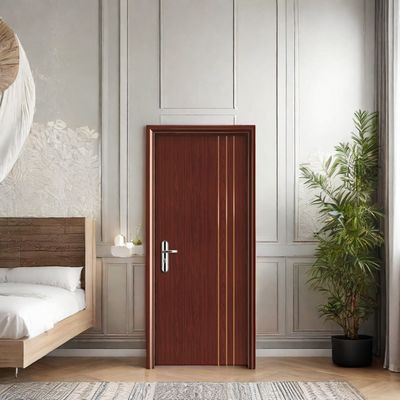 Porta vuota in WPC durevole con spessore di 45 mm isolamento acustico a 30 dB e termite resistente per uso interno
