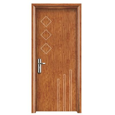Porta vuota in WPC resistente all'umidità con isolamento acustico Con basso mantenimento e finiture di superficie personalizzabili Ideale per interni