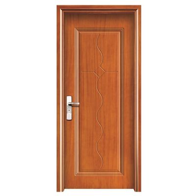 Un buon prezzo. Porta interna WPC impermeabile di design moderno con isolamento acustico e anti-insetto per spazi eleganti in linea