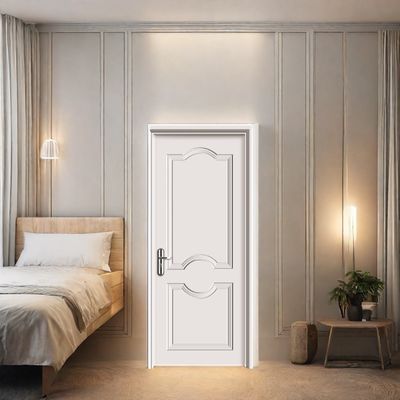 Un buon prezzo. Eco-compatibile, a bassa manutenzione, resistente ai raggi UV, porta vuota in WPC, porta vuota composita per interni moderni in linea