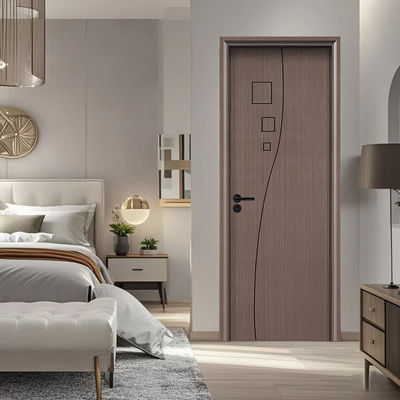 Un buon prezzo. Porta interna in WPC resistente all'umidità, porta composita cava durevole, insonorizzante e termoisolante per spazi interni residenziali e commerciali in linea