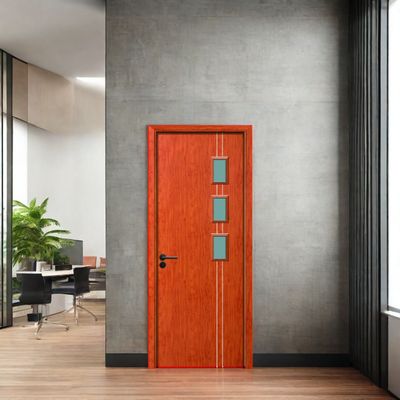 Un buon prezzo. Porta in vetro WPC termiteproof con isolamento termico e porta cava composita insonorizzata per interni in linea