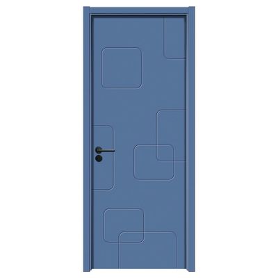 Porta vuota in WPC ad alta resistenza all'umidità e resistente al fuoco progettata per spazi interni residenziali e commerciali