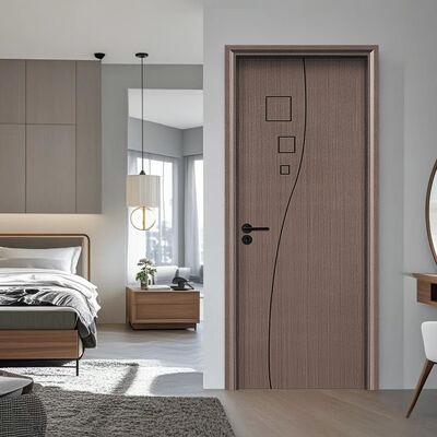 Porta vuota WPC impermeabile alle termiti con design a nucleo vuoto per longevità e prestazioni