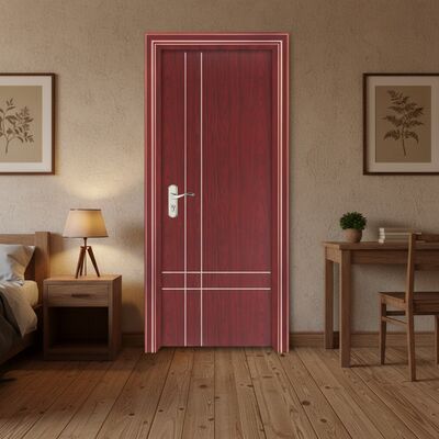 Un buon prezzo. Porta in WPC cava a prova di termiti e isolante termico con proprietà resistenti all'umidità per prestazioni durature in linea