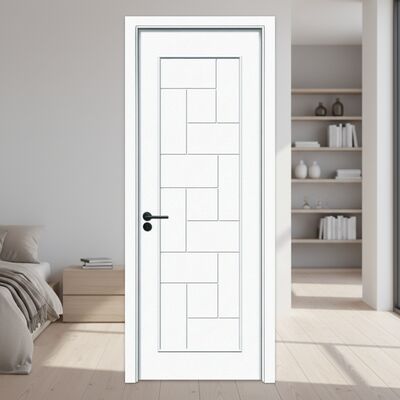 Un buon prezzo. Porta composita vuota WPC per ambiente interno migliorato in linea