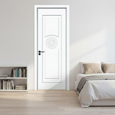 Verniciatura WPC porta porta interna ecologica con design insonorizzato resistenza all'umidità e trattamenti superficiali personalizzabili