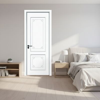 Un buon prezzo. Porta in WPC resistente all'umidità e a bassa manutenzione, porta cava progettata per interni moderni con opzioni di superficie personalizzabili in linea