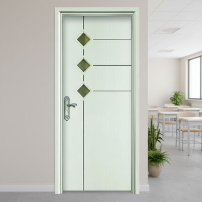 Un buon prezzo. Porta in vetro WPC Porta composita durevole con nucleo cavo per applicazioni interne residenziali e commerciali in linea