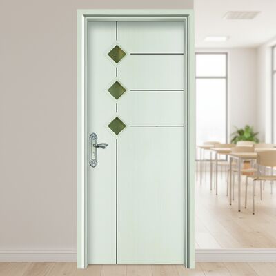 Un buon prezzo. Porta cava in WPC ecologica progettata per interni con materiale composito resistente e isolamento termico in linea