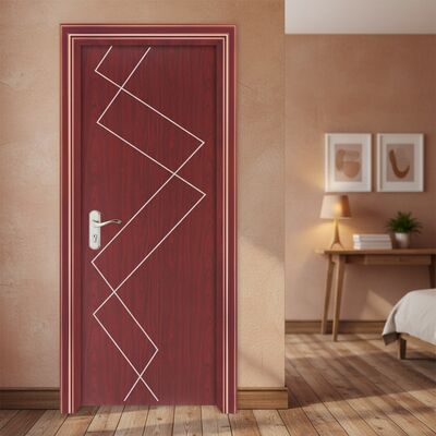 Un buon prezzo. Porta cava in WPC resistente con proprietà di isolamento termico e insonorizzazione ideale per spazi residenziali e commerciali moderni in linea