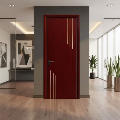 Un buon prezzo. Porta Composita Cava in WPC con Bassa Manutenzione e Alta Durabilità Adatta per Interni Residenziali e Commerciali in linea