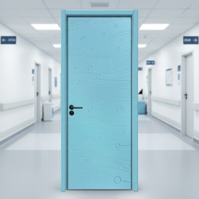 Un buon prezzo. Verniciatura WPC Porta insonorizzata e porta composita termicamente isolata ideale per applicazioni interne residenziali e commerciali in linea