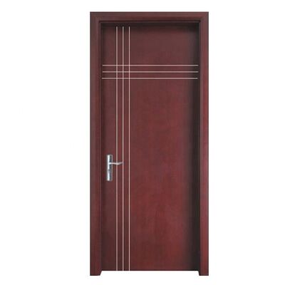 Un buon prezzo. Moderno stile WPC porta interna di stanza Legno materiale composito di plastica che offre eleganti e pratiche opzioni di porta interna in linea