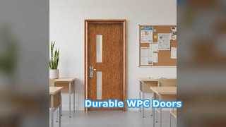 Porte interne durevoli in WPC per case moderne